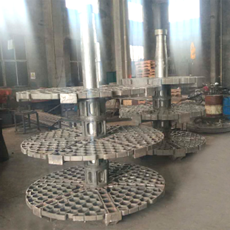 Wärmebehandlung stapelbarer Korb für den guttypischen Ofen